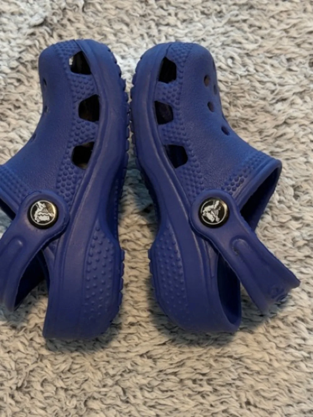CROCS Kids Navy Blue Classic Clog